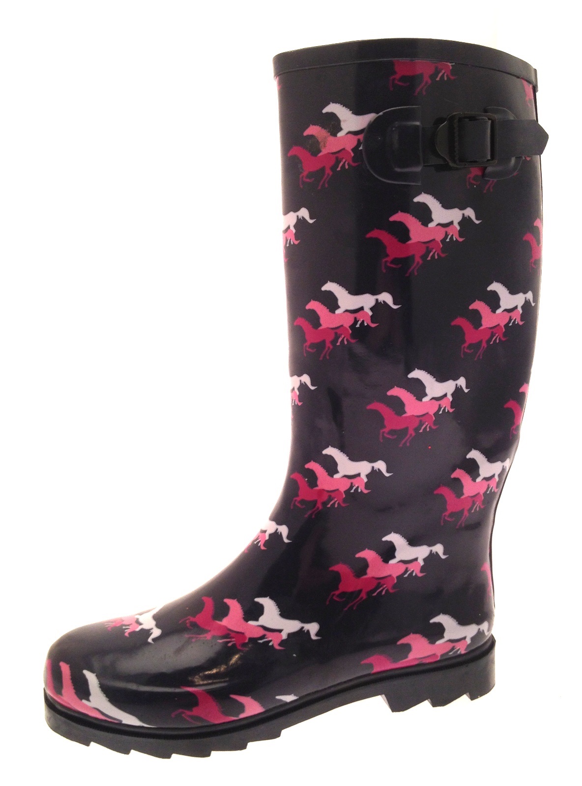 Womens Knee Length Wellington Rain Snow Boots Ladies Wellies Wellys